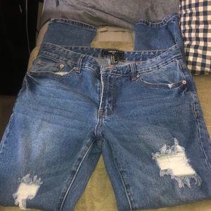 Forever 21 Skinny Fit Men’s Blue Jeans Size 31 Great Condition